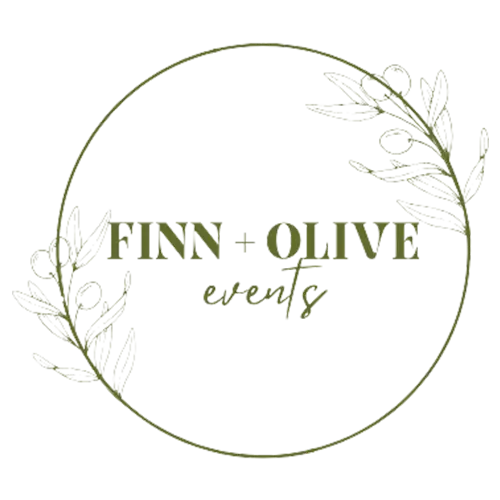 Finn & Olive Events logo with modern typography representing a Nashville event planning company