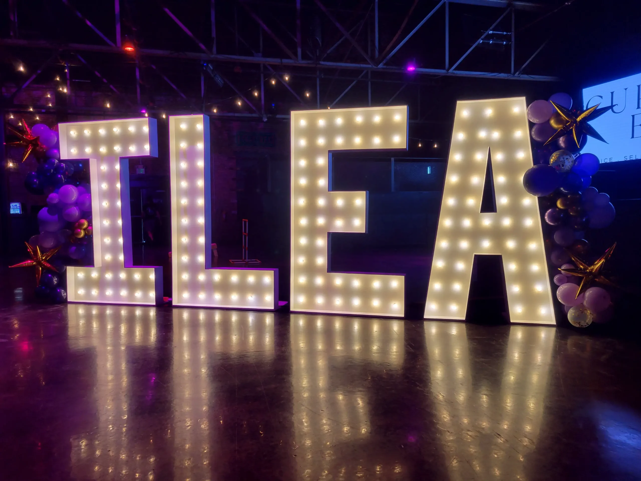 ilea corporate event | www.mybigletters.com