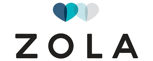 My Big Letters media feature on Zola wedding vendor platform