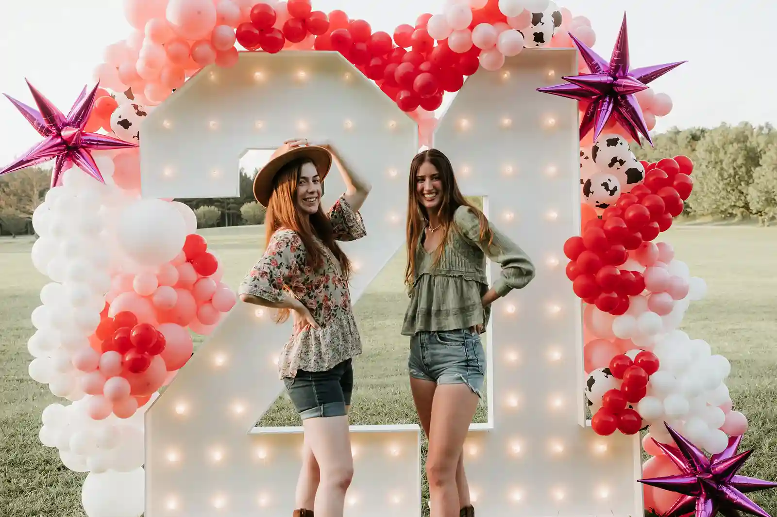 Marquee Letters Nashville – 21st Birthday Celebration at Centennial Park